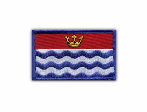 Photo de Écusson brodé avec inscription « Greater London Council » (GLC) - Dos magnétique