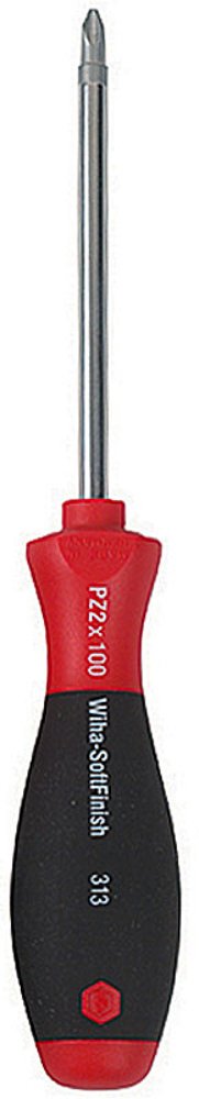 Wiha 31310 SoftFinish Pozidriv Screwdriver #1 x 80mm