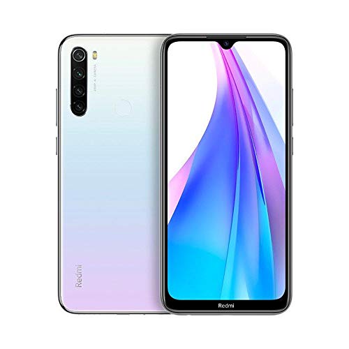 Xiaomi rougemi Note 8T 64Go / GB Dual-SIM Blanc EU [16cm (6,3") LCD Display, Android 9.0, 48MP AI Quad Kamera]