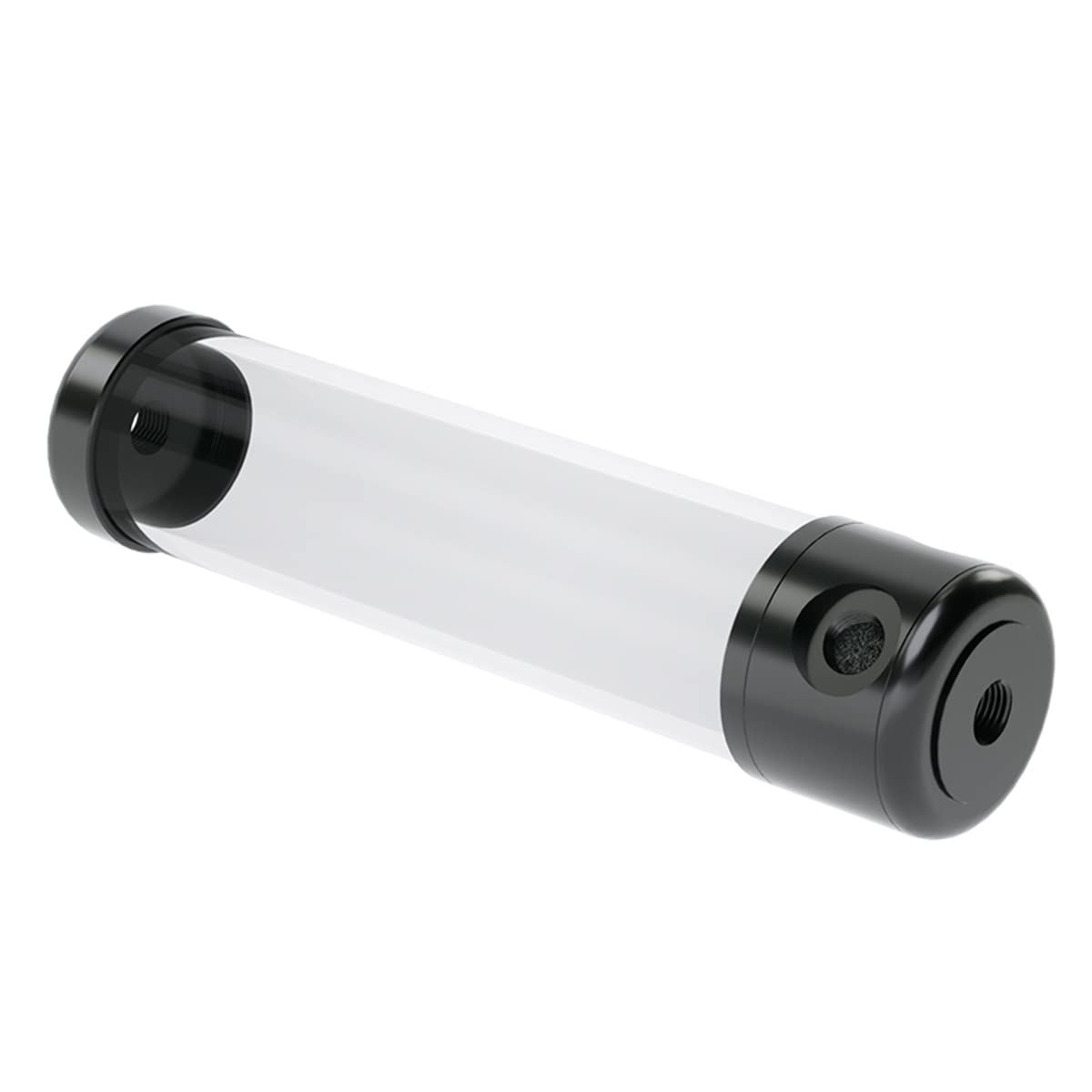 Barrow Acrylic Tube Reservoir, 50 x 230mm Tube Size, Clear Tube, Black