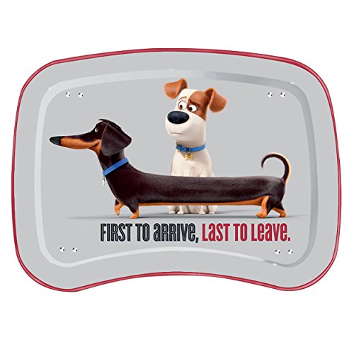 JayBeeCo The Secret Life of Pets Children's Multipurpose Snack Activity Tray