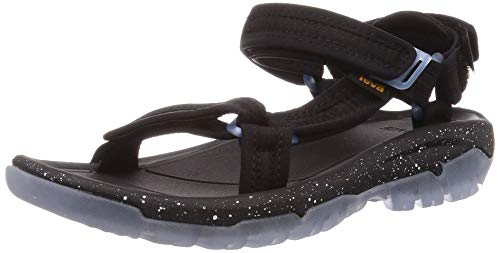 Teva Hurricane Xlt2 Frost, Sandalias de Punta Descubierta Mujer, Negro Black Black, 39 EU