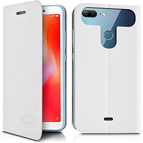 Etui à Rabat Couleur Blanc (Ref.3-C) pour Smartphone Echo Volt