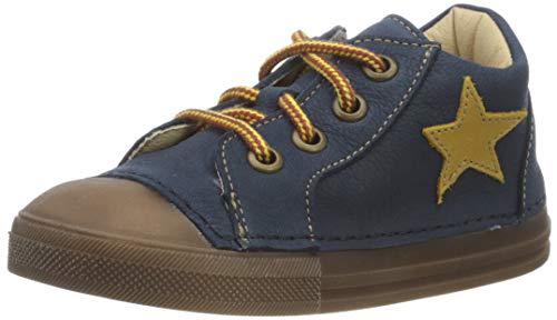 Däumling Jungen Kim - Barfuß Lauflernschuh, Trapper Jeans, 21 EU