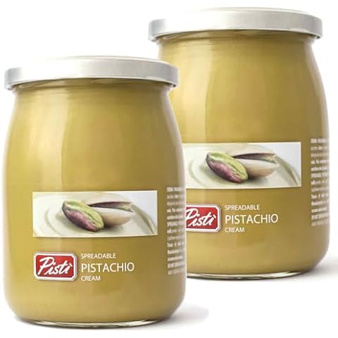 Pisti Sicilian Pistachio Cream Spread 2x 600g Cover