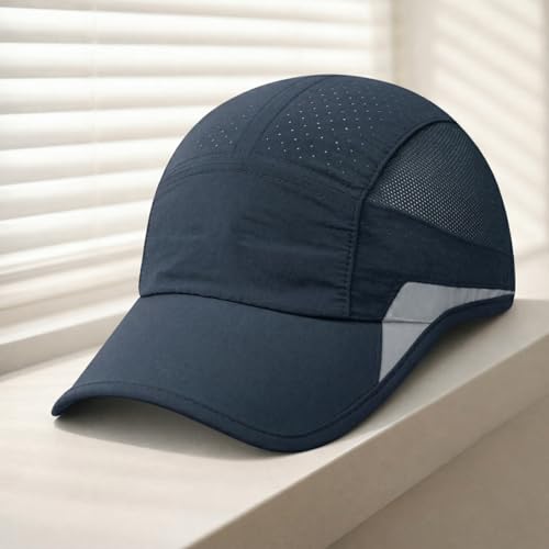 Image of HSR Unstructured Reflective Lightweight Breathable Stylish Sports Soft Hat Cap for Men and Women