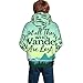 BERMEIZ Not All Those Who Wander Are Lost 1 Print Kid Hoodies Boys Youth Sweatshirts Girls Pullover with Pocket Black