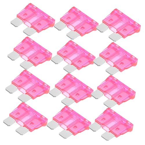 Kit de fusibles automotrices Alipis, 25 piezas, tipo cuchilla para auto, camión, RV y motocicleta, diseño de reemplazo confiable con identificación fácil miniatura 1