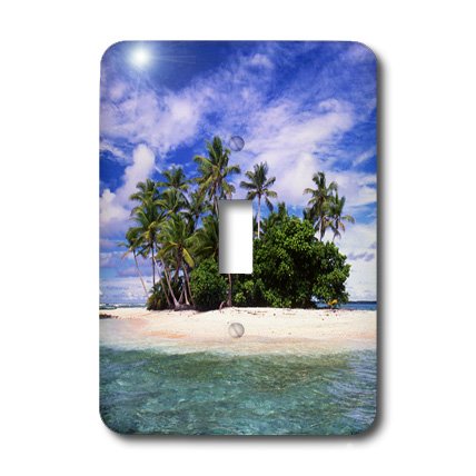 Interrupteur à baïonnette Majuro Atoll Marshall Islands déco murale exotique lsp_46233_1