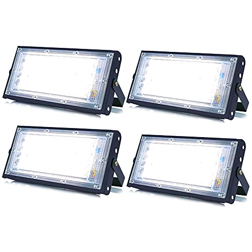 Image of MLD 10W Led Flood Light AC 220V Waterproof Brick focus Floodlights for indoor outdoor Lights | White | 10 Watt | Pack Of 4