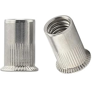 Opiol Quality Senkkopf Blindmutter 5 Stück Edelstahl