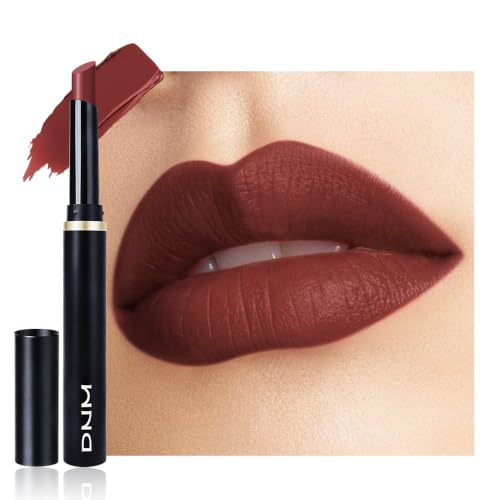 evpct Maroon Velvet Matte Lipstick Long Lasting Waterproof for Women Gift