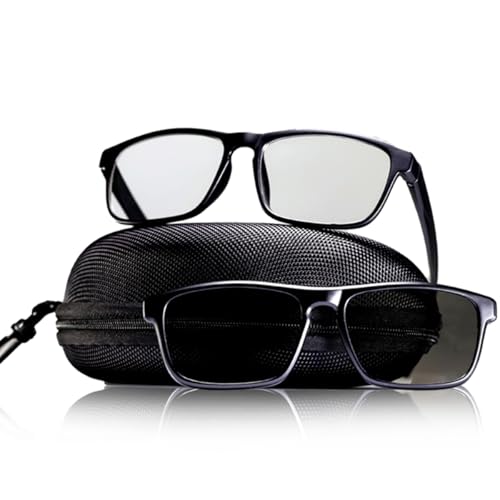 Polarized Sunglasses Tattoo Vision Lenses and Extra Frame With Semi-Transparent Linear UV380 Polarized Lens Increases Clarity in Bright Light Using for Indoor Tattooing