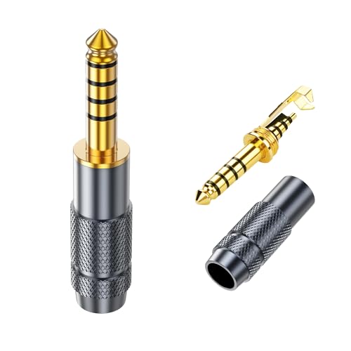 SinLoon 2 Pack 4.4mm Balanced Repair Plug 5 Pole miniatura 1