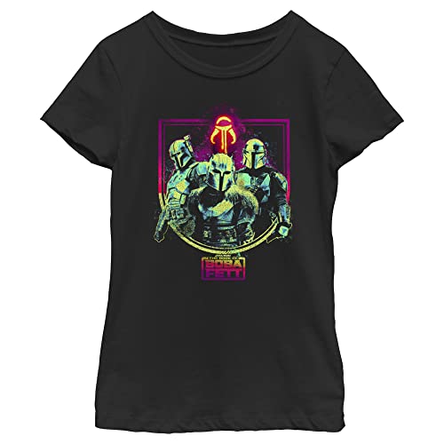 T-shirt Star Wars doré fille avec finitions haut de gamme