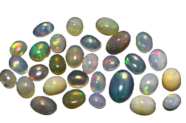 Opale de feu en vrac pour créer des bijoux artisanaux et personnalisés