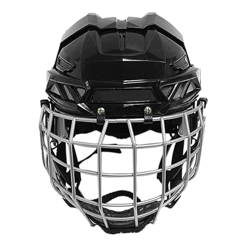 Bouclier facial de hockey et casques protecteurs robustes pour glace et rue