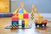 Magnetic Tiles Magnetic Building Blocks Crane Truck STEM Building Toys for Kids 3 4 5 6 7 8 Year Old Boys Girls Birthday Xmas Gifts
