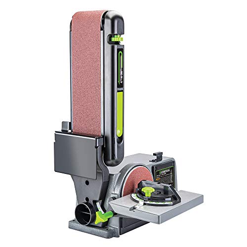 Genesis 4.3 Amp 4 in. x 36 in. Belt 6 in. Disc Combination Sander with Cast Iron Base and Miter Gauge GBDS430 - Image 3