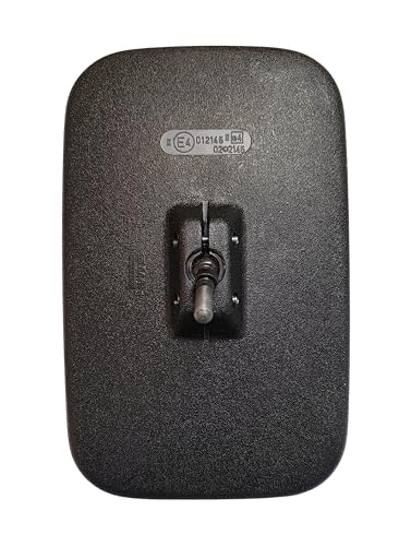 2 x Spiegel Außenspiegel Rückspiegel Seitenspiegel 360° Grad Drehung Universal 25.5cm x 16.5cm für Transporter LKW PKW Traktor Bagger Links Rechts E9