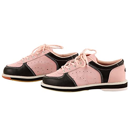 Womens Lawn Bowling Shoes Leather Breathable Bowling Trainers Non-Slip Comfortable4