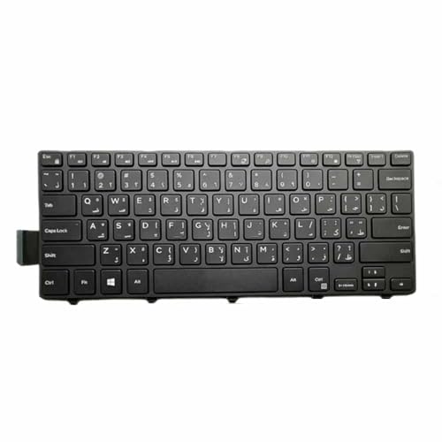 For DELL 14-3000 3467 3465 3468 5455 5448 �C�������p�m�[�g�p�\�R�� �L�[�{�[�h������o�b�N���C�g�Ȃ�