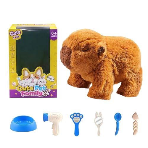 Capibara électrique qui marche jouet relaxant pour chambre
