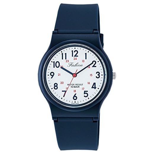 [シチズン Q&Q] 腕時計 アナログ 防水 ウレタンベルト VS04-001 メンズ ホワイト × ネイビー