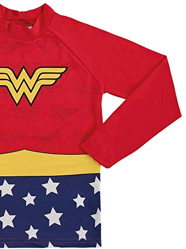 Camiseta Surfista Bebê Marlan Longa Mulher Maravilha