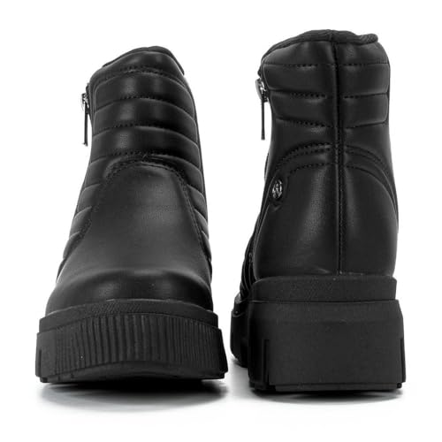 Bota Coturno Fem Kolosh C3367 Cano Baixo zíper 6cm
