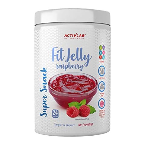 Activlab Super Snack Fit Jelly 360g | Fitness and Workout | Sports Nutrition | Carbohydrate Gel | Raspberry Flavor Cover