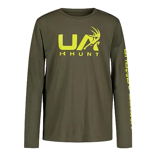 Image of Under Armour Boys Long Sleeve Shirt, Crewneck, Lightweight and Breathable