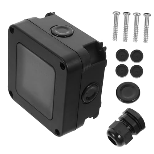 ERINGOGO 1Set Outdoor Weatherproof Wall Outlet Cover Switch Box for Garden and Patio Single Outlet Design and Practical for All Weather Conditions