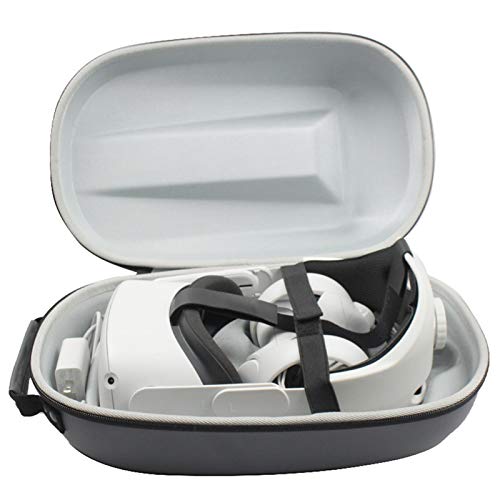 Caso de transporte compatível com o Oculus Quest 2 | VR Headset e Controladores Acessórios Saco de A