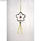 Rayher 24084000 Draht Blumen, 7,5 cm ø, 3 Stück, Blume aus Metalldraht, Drahtblume, Form zum Umwickeln, Basteln, Dekorieren