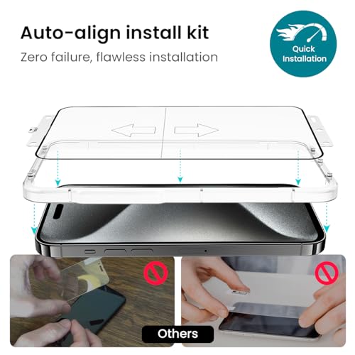 Image of Totem 3d hammer Proof Screen Protector (iPhone 15 Pro, Clear)