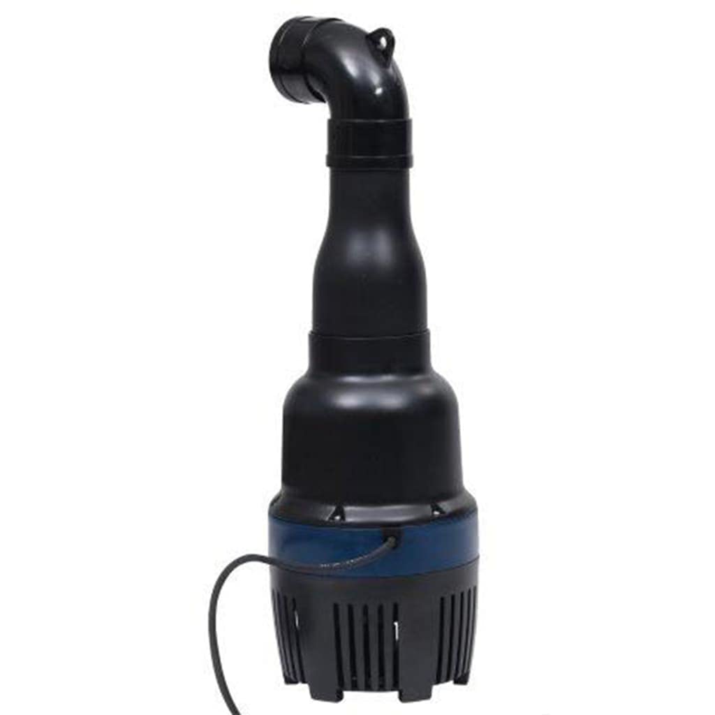 Pompa per laghetto, 16000 l, h 75 W, 230 V, 50 Hz, diametro 75 mm, attacco per tubo flessibile, sporco fino a 6 mm, pompa di circolazione dell'acqua per laghetto da giardino