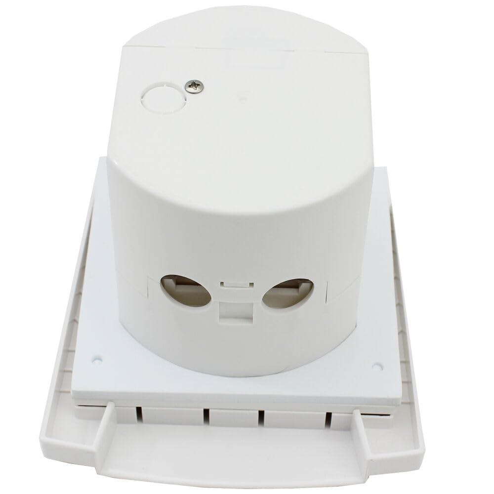 CR-MOESANCO® Enchufe para caravanas CEE - Enchufe de superficie para exteriores de 230 V / 16 A con tapa abatible - Enchufe de 3 polos para caravanas - Para uso en exteriores - IP44 - Blanco