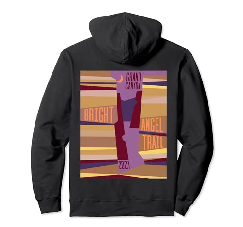 Grand Canyon Bright Angel Trail Senderismo 2021 AZ Senderismo Regalo Sudadera con Capucha