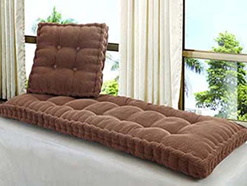 Coussin de banc 140 x 50 cm pour balançoire et terrasse au cœur de votre jardin