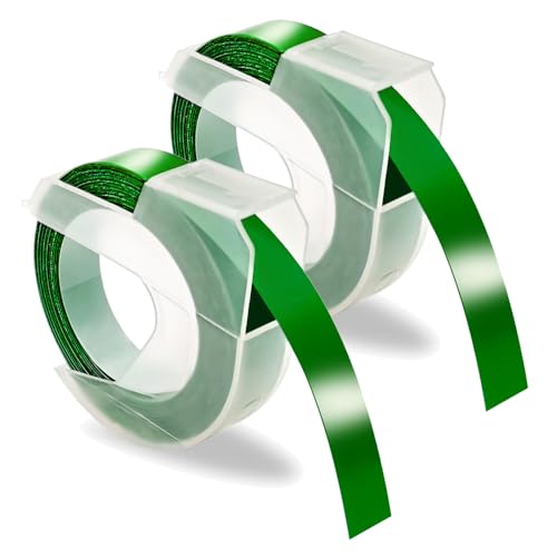 HeeMee �_�C���e�[�v�y�� DM0903GR�E2������z�݊��i 3D �₠�� ������ DYMO �G���{�X�e�[�v �e�[�v���C�^�[ ���x���e�[�v�i�΁E2���j