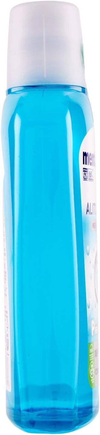 12 x MENTADENT Collutorio Alito Puro - Collutorio quotidiano per l'igiene orale, effetto fresco intenso, protezione di denti e gengive, 500 ml + portachiavi Beni Culinari