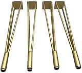 [page_title]-Gold Schmiedeeisen Tischbeine Metall Tischbeine Tischplattenrahmen Kaffeetischrahmen Esstischfüße Einfache Füße für Besprechungstische (Size : 70cm)