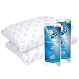 MyPillow Bedding Bed Pillows for Sleeping Queen Size, Set of 2, Gusseted for Back, Stomach or Side Sleepers - My Pillow Premium Pillow [Queen, Combo]