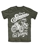 Simson Kulturerbe T-Shirt S-5xl Diverse Farben, Farbe: Olive, Bekleidungsgröße: L