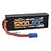 PowerHobby 2S 7.4.V 5200mAh 50C Lipo Battery 2 Pack w EC5 Plug Hard Case (2) Fits : Proboat Veles 29