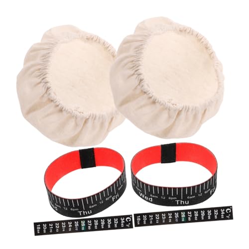 Élastique avec indicateur de date pour bocal de levain de cuisson