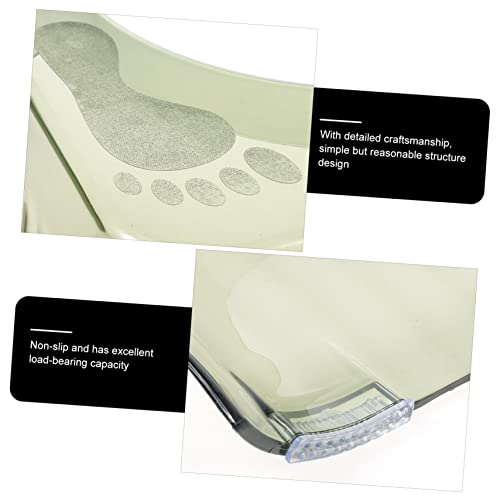 SHOWERORO Banqueta Higiênica Banqueta Dobrável Para Pés Banqueta Dobrável Em Altura Para Adultos Ban