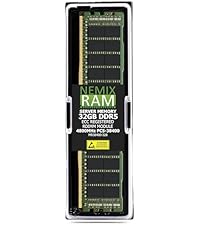 NEMIX RAM 256GB (1X256GB) DDR5 6400MHz PC5-51200 CL52 4Rx4 1.1V