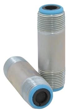 dielectric nipples with heat trap